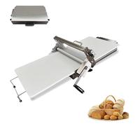 Sfogliatrice for pasta, spessore regolabile in acciaio inossidabile, sfogliatrice for pasta commerciale, pressa for pane for uso domestico e in panetteria