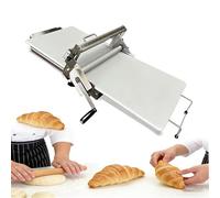 Sfogliatrice Manuale Compatta for Croissant e Pasticceria - Robusta Sfogliatrice in Acciaio Inossidabile - Facile da Usare e da Pulire - Ideale for Piccoli Panifici e Cucine Familiari(300 type)