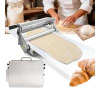 Sfogliatrice manuale compatta tipo 300 con piano di lavoro, 0-25 mm | Sfogliatrice manuale compatta modello 300 con piano di lavoro incluso, regolabile da 0 a 25 mm per una stesura uniforme dell'