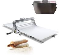 Sfogliatrice manuale da banco, rullo per pasta regolabile da 0 a 25 mm per | Sfogliatrice manuale da banco con impostazione di spessore regolabile da 0 a 25 mm, utilizzabile anche come rullo per pasta,