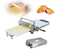 Sfogliatrice manuale da tavolo for pasta for pasticceria, acciaio inossidabile, pieghevole, spessore regolabile, piastra di pressatura 90cm, ingombro ridotto, facile da pulire, panifici domestici