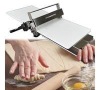 Sfogliatrice Manuale for Uso Domestico e Commerciale, Rullo Versatile con Spessore Regolabile, Acciaio Inossidabile Pieghevole for Pizza, Pane, Pasticceria, Fondente, Máquina Para(400Type)