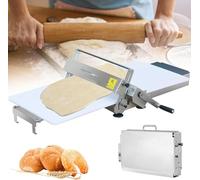 Sfogliatrice Manuale in Acciaio Inox, Macchina Laminazione Della Pasta, Con Regolazione 0.25 mm, Ideale Come Laminatrice Pasta O Macchina Laminazione di Fondente per Panetterie Domestiche(TYP300)