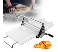 Sfogliatrice Manuale Macchina con spessore regolabile per pizza fatta in casa, croissant, pasta frolla