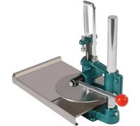 Sfogliatrice manuale per impasti e pizza, pressa in acciaio inox per pizza e pasticceria, ideale per uso domestico e professionale
