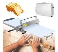 Sfogliatrice manuale per impasto modello 400, pressa pieghevole per impasto | Stendetrice e pressa per pasta manuale modello 400, disponibile nei formati da 12 e 15,75 pollici, per appiattire e modellare