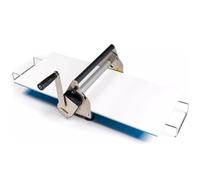 Sfogliatrice manuale per impasto, spessore regolabile per cottura e pasticceria, ideale per uso sul piano di lavoro