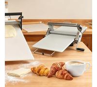 Sfogliatrice manuale per panetterie e pasticceria, efficiente rotolamento e piegatura per croissant, pizza e pasta sfoglia