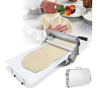 Sfogliatrice Manuale Per Pasta Fondente, Sfogliatrice Per Pasta Sfoglia Da 30 Cm, Pressa Per Croissant, Sfogliatrice Compatta, Sfogliatrice Manuale, Capacità 300 G (Per 6 Croissant),400