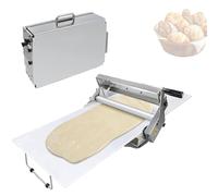 Sfogliatrice manuale per pasticceria, pizza e cornetti, macchina pieghevole per sfoglia per uso commerciale e domestico