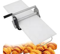 Sfogliatrice manuale per pasticceria, spessore regolabile, rullo per pasta portatile, ideale per croissant e pasta fatta in casa