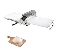 Sfogliatrice manuale pieghevole con spessore regolabile per croissant, fondant, pizza e pasticceria, design da tavolo