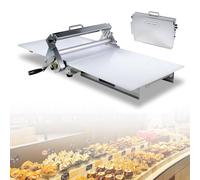 Sfogliatrice manuale pieghevole in acciaio inox, spessore regolabile da 0 a | Sfogliatrice manuale pieghevole in acciaio inox con regolazione dello spessore da 0 a 25 mm, design robusto e pieghevole per