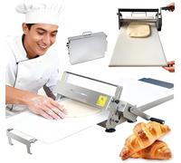 Sfogliatrice Manuale Pieghevole Professionale Commerciale Macchina Per Croissant E Pasta Sfoglia, Sfogliatrice Pasticceria Manuale Per Casa Con Spessori Regolabili, Superficie Antiaderente In PP