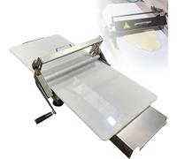 Sfogliatrice manuale pieghevole rullo manuale macchina per pasta sfoglia,Design Compatto spessore regolabile superficie antiaderente in PP per Pane, Marzapane e Pasta Sfoglia (A, Rs201)