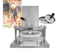 Sfogliatrice Manuale Professionale Macchina per sfogliare la pasta manuale, macchina per pizza elettrica, piastra di pressione in acciaio inox per pasta per pizza, pasta sfoglia per crosta d
