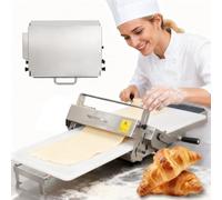 Sfogliatrice manuale professionale per pasta, rullo per pasticceria in | Sfogliatrice manuale professionale in acciaio inossidabile, progettata per stendere uniformemente la pasta sfoglia per