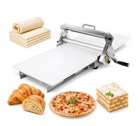 Sfogliatrice manuale professionale per pasta, rullo per pasticceria in | Sfogliatrice manuale professionale per pasta, realizzata in acciaio inossidabile, progettata come un rullo per pasta