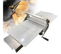 Sfogliatrice manuale, spessore regolabile per pizza fatta in casa, cornetti, pasticceria e fondant, design compatto da tavolo