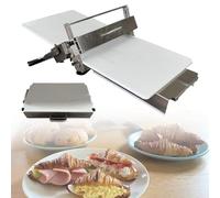 Sfogliatrice Pasticceria Manuale In Acciaio Inossidabile Pieghevole, Design Compatto Tavolo, Con Spessore Regolabile 0-27mm, Con Tavola Grande 30X60cm/40X90cm, Per Commerciale E Domestico