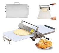 Sfogliatrice Pasticceria Manuale Pieghevole, Sfogliatrice Manuale Compatta, Macchina Per La Stesura Della Pasta In Acciaio Inossidabile, Per Croissant, Pasta Sfoglia, Pizza E Crosta Di Fudge