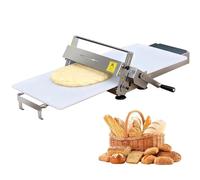 Sfogliatrice Pasticceria, Sfogliatrice Manuale Regolabile Pieghevole In Acciaio Inossidabile, Spessore 0,5-27 mm, Per Pizza Perfetta E Croissant, Da Tavolo Commerciale, Type400