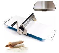 Sfogliatrice per impasto, macchina commerciale per croissant e pasta sfoglia, spessore regolabile, design pieghevole