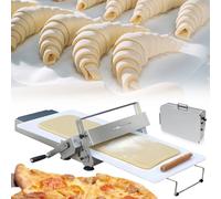 Sfogliatrice per impasto, spessore regolabile, per pasta sfoglia, perfetta per uso domestico e commerciale