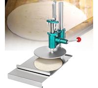 Sfogliatrice per pasta commerciale, macchina per pasta per pizza manuale da 370 W, angolo del braccio regolabile, piastra di pressione antiaderente, risparmio di manodopera e alta efficienza, per pa