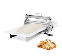 Sfogliatrice per pasticceria e pizza, controllo preciso dello spessore, design pieghevole per una facile conservazione e utilizzo