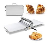 Sfogliatrice pieghevole, macchina sfogliatrice for la casa, for pasta in acciaio inossidabile, for pizza, croissant