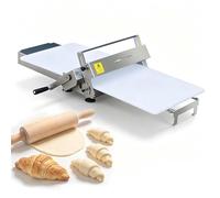 Sfogliatrice pieghevole per pasta manuale, design salvaspazio per laminazione uniforme, ideale per croissant e pane, dimensioni 83,1 x 48 x 24,9 cm