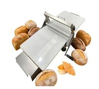 Sfogliatrice professionale a rulli for pasta, stendipasta, stendipasta inossidabile, pieghevole, spessore regolabile (0,5 mm, 25 mm), for pizza, pane, focacce sottili(RS201)