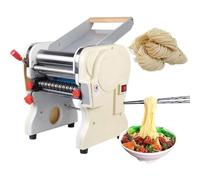 Sfogliatrice professionale da tavolo, macchina for la pasta elettrica con lama larga 18 cm/20 cm/22 cm, macchina elettrica for la produzione di pasta fresca in acciaio inossidabile(Width 18cm)
