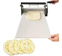 Sfogliatrice professionale in acciaio inox, spessore regolabile per pasticceria perfetta, ideale per panetterie e ristoranti