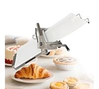 Sfogliatrice Regolabile, laminatrice Pieghevole, pressa per Pasta Pieghevole, in Acciaio Inox, utilizzata per la Preparazione di basi per Pane e impasti per Pizza, Modello Commerciale PE400.