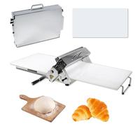 Sfogliatrice, Sfogliatrice pieghevole for pasta, macchina for in acciaio inox con 55 spessori regolabili, for preparare la base del fudge, l'impasto della pizza