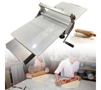 Sfogliatrice, stendipasta manuale, regolazione dello spessore su 55 livelli (0-27 mm)/11 livelli (0-17,5 mm) per una pasta sfoglia precisa, spessori variabili per panettieri domestici,RS101