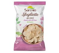 Sfogliette ai Ceci Snack Senza Glutine - Sarchio 50 g