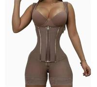 SFOIKVG Cintura Addominale Da Donna Body da donna Guaina modellante a compressione post-parto piatta Cintura for allenamento della vita Corsetto estremo per il supporto addominale(Brown,S)