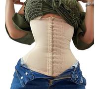 SFOIKVG Cintura Addominale Da Donna Guaine Vita Trainer Pantaloncini a Doppia Compressione Guaina di Controllo della Pancia Cintura Modellante for Ventre Piatto per il supporto addominale(Skin,XXL)