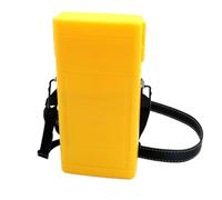 SFOIKVG Custodia Per Freccette La scatola for freccette rigida contiene 6 con punta in acciaio, punte morbide extra, aste, alette, uso durevole per negozio(Yellow)