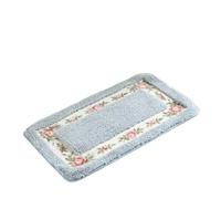 SFOIKVG tappetino da bagno Bath Mat Bathroom Kitchen Carpets Set Anti-Slip Doormat Shower Room Toilet Rugs Floor Area Pad(Blue,45x120cm)