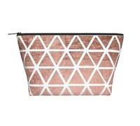 Sfondi modello oro rosa, Borsa da toilette Borsa per trucco Borsa per cosmetici Borsa da toilette da viaggio portatile