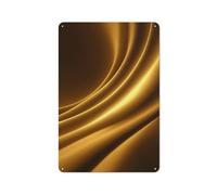 Sfondo astratto con segni in metallo color oro, decorazioni artistiche da parete per bar, pub, club, caffetteria, fattoria, bianco, 30 x 20 cm