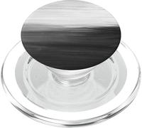 Sfondo astratto di arte in colore nero e grigio PopSockets PopGrip per MagSafe