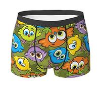 Sfondo Con Gli Uccelli Boxer Degli Uomini Mutande Pantaloncini Biancheria Intima Per Gli Uomini Formato Fidanzato, Sfondo Con Ucc, M