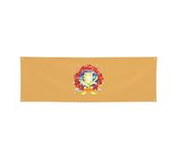 Sfondo decorativo per veterani con stampa a spirale e nastro doppio | Bandierina resistente allo sbiadimento del poliestere con gli occhielli del metallo per onorare i membri del servizio