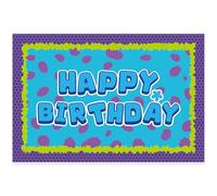 Sfondo di Mostri Dei Cartoni Animati, 150x100cm Decorazioni per Feste di Buon Compleanno Sfondo da Parete Banner Accessori per Foto Bambini Feste Compleanno Decorazioni Baby Shower