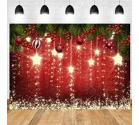 Sfondo floreale natalizio 300X200 cm per oggetti di scena in studio fotografico Materiale in tessuto per foto digitali in vinile per la festa di nozze di Natale